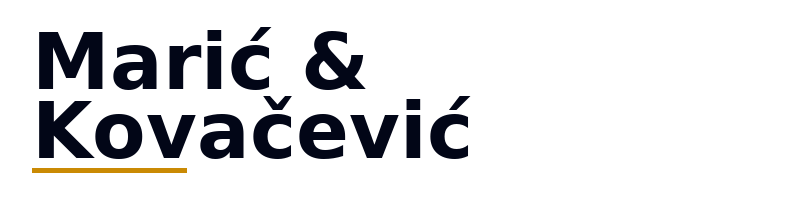 Marić & Kovačević logo